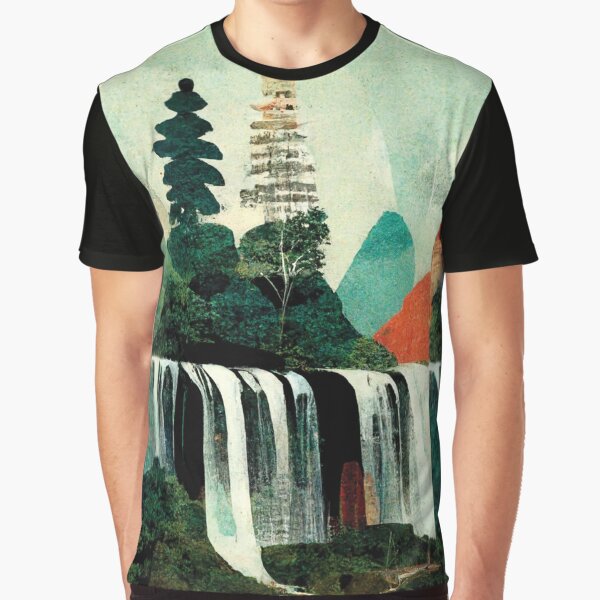 Item preview, Waterfalls Artwork Collage designed and sold by visionaryberry.