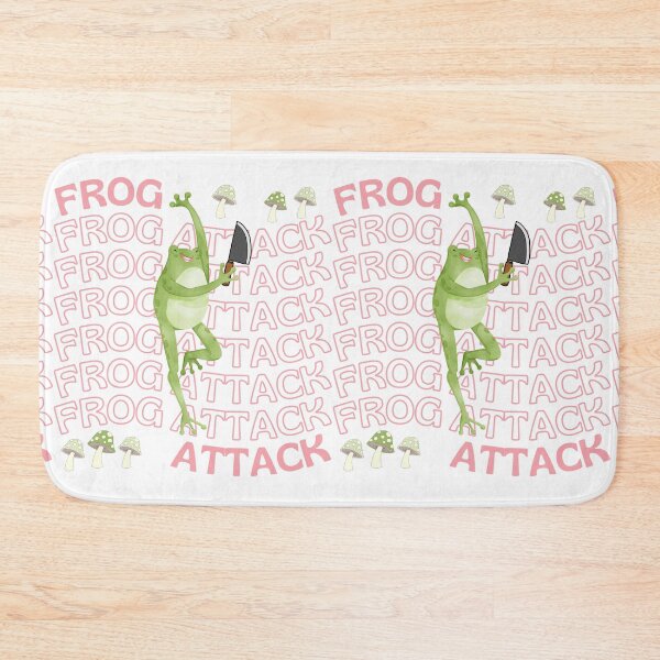 Item preview, Cute Cartoon Kawaii Frog holding knife | adorable knife animals | Japanese Kawaii aesthetic | Kawaii knife Frog | Froggy knife | Chibi kawaii frog and mushrooms designed and sold by Saffire6.