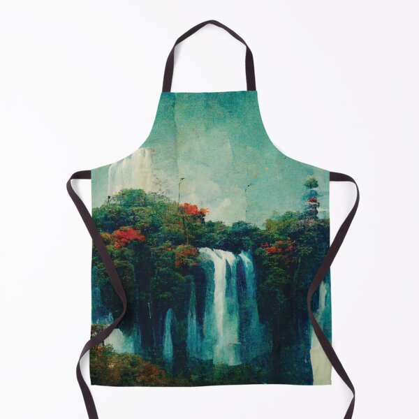Item preview, Forest Waterfalls Collage designed and sold by visionaryberry.