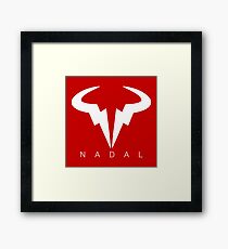 Rafael Nadal Framed Print