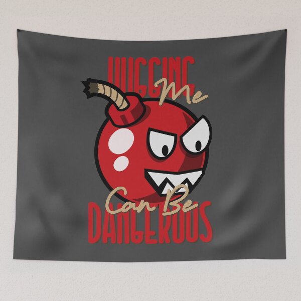 Item preview, HUGGING ME CAN BE DANGEROUS designed and sold by GAADesignz.