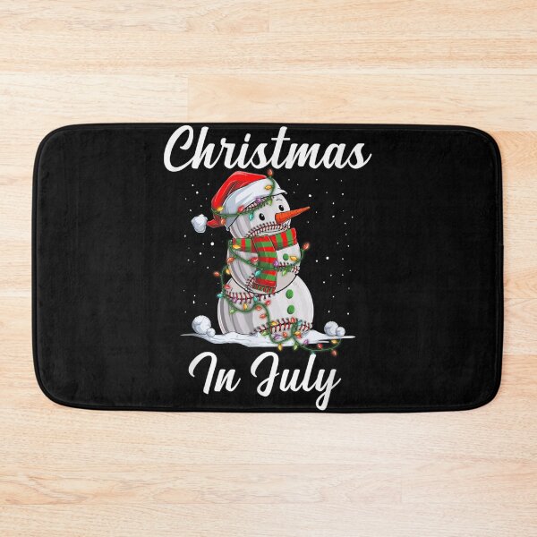 Item preview, Christmas In July Baseball Snowman Santa Hat Summer 2022  designed and sold by u8ritaae.