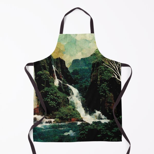 Item preview, Forest and the Dreamy Waterfalls designed and sold by visionaryberry.