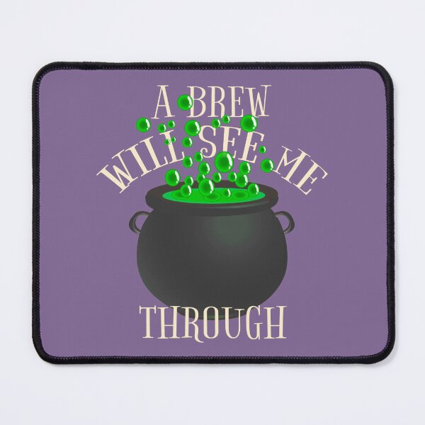 Item preview, A Brew Will See Me Through, Great Drinking Design For Halloween  designed and sold by TrulyEpoque.