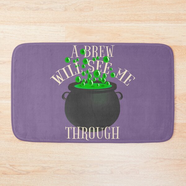 Item preview, A Brew Will See Me Through, Great Drinking Design For Halloween  designed and sold by TrulyEpoque.