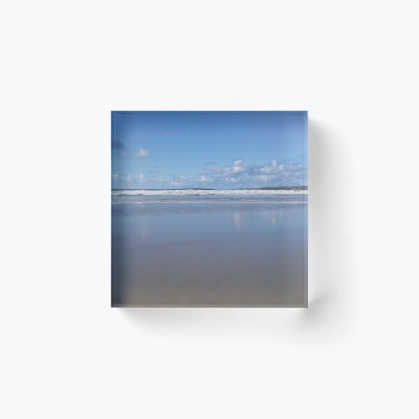 Item preview, Blue and White Beach designed and sold by Jill Vance.