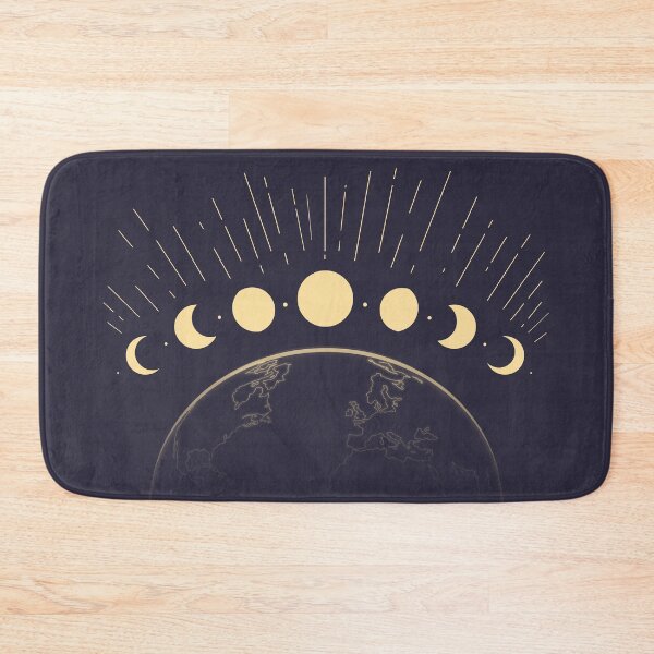 Item preview, Moon cycle yellow designed and sold by LeaPoupin.