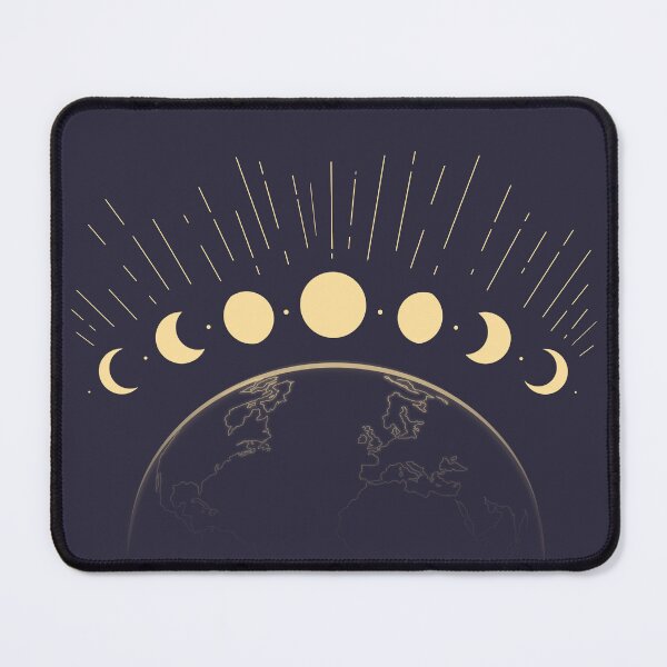 Item preview, Moon cycle yellow designed and sold by LeaPoupin.