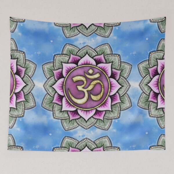 Artikelvorschau, Om Symbol Design Lotusblume entworfen und verkauft von Milamara.