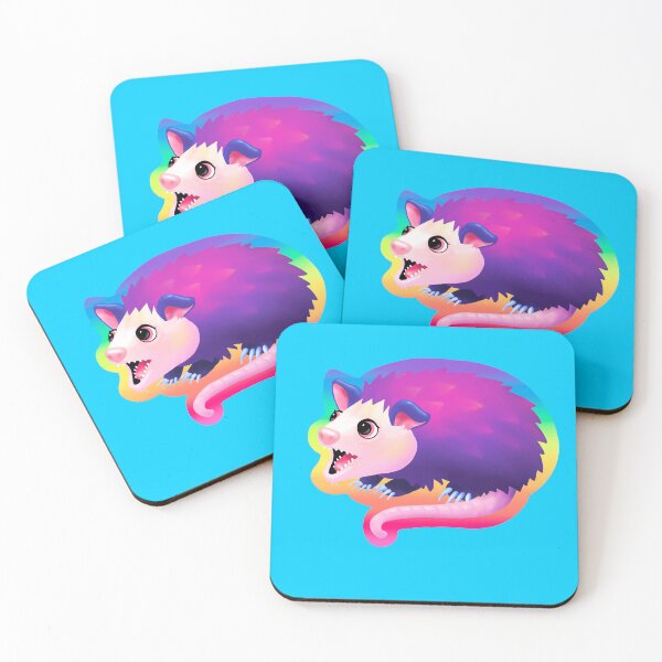 Item preview, Rainbow Opossum  designed and sold by BeetleyBee.