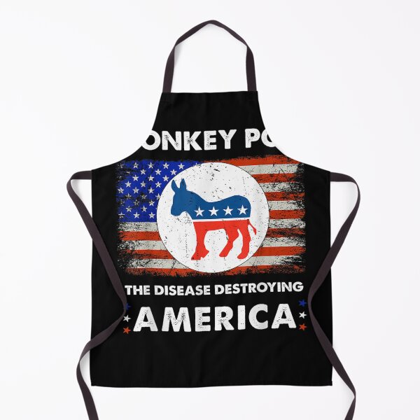 Item preview, Donkey Pox The Disease Destroying America Usa Flag Donkeypox designed and sold by judyufmi.