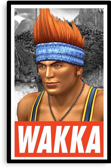 final fantasy wakka canvas