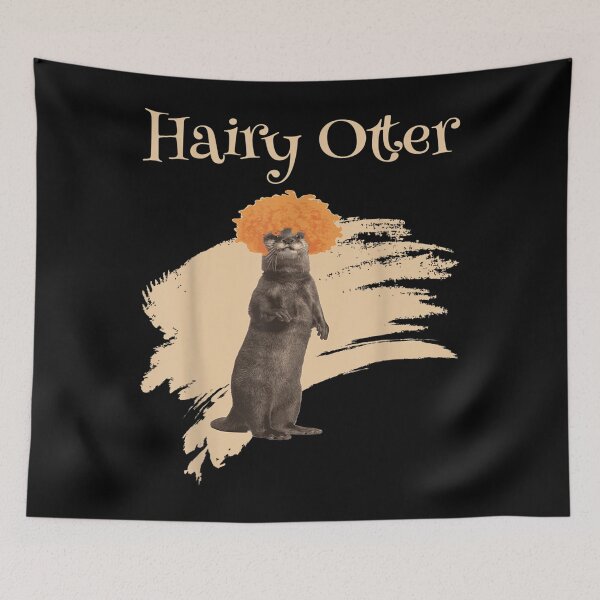 Item preview, Cute Hairy Otter Otter  designed and sold by judyufmi.