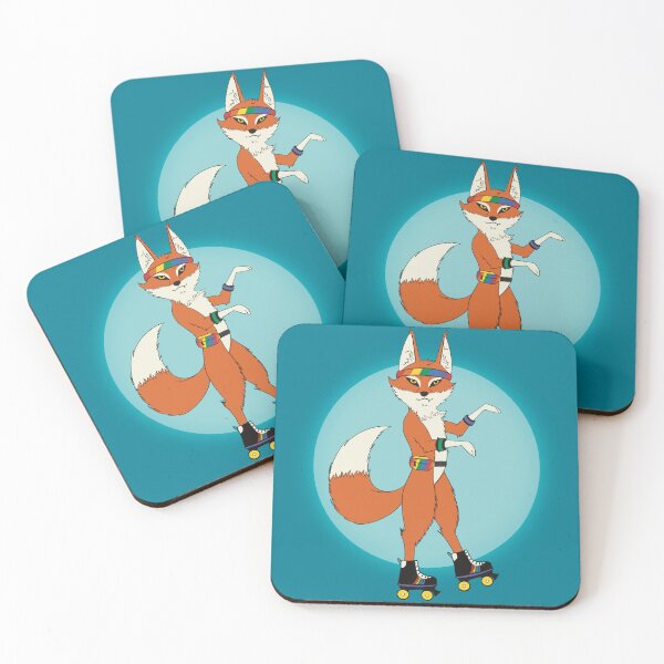 Item preview, Proud Skate Fox designed and sold by FernbrookFox.