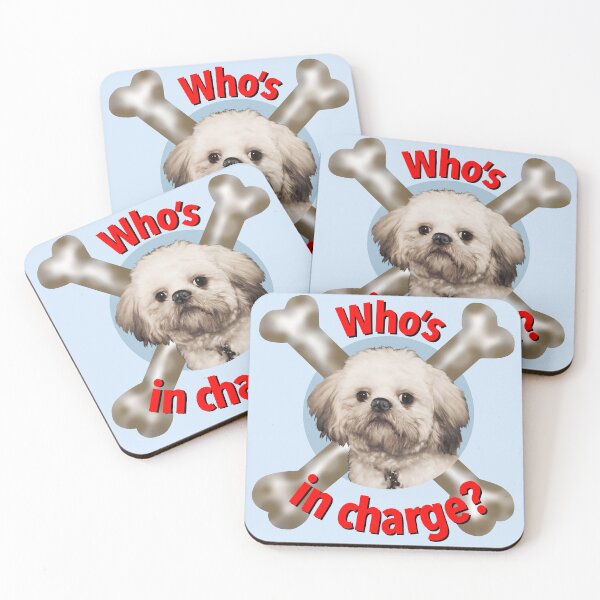 Item preview, Shih Tzu Digby Who's In Charge? designed and sold by David Roland.