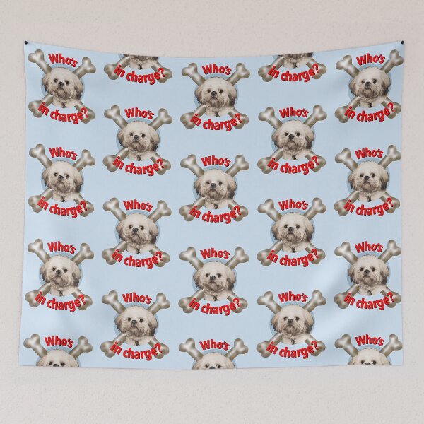 Item preview, Shih Tzu Digby Who's In Charge? designed and sold by David Roland.