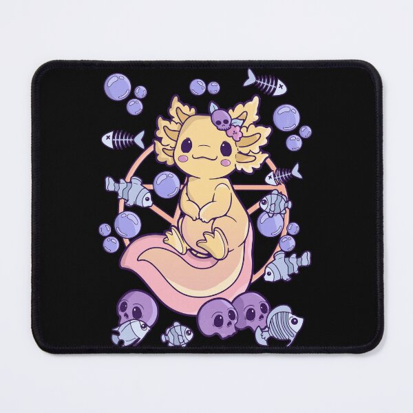 Item preview, Pastel Goth Halloween Horror Chibi Axolotl Creepy Kawaii designed and sold by DSWShirts.
