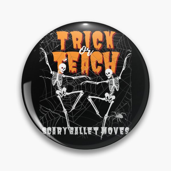 Item preview, Trick or teach ballet skeleton design designed and sold by reka88.