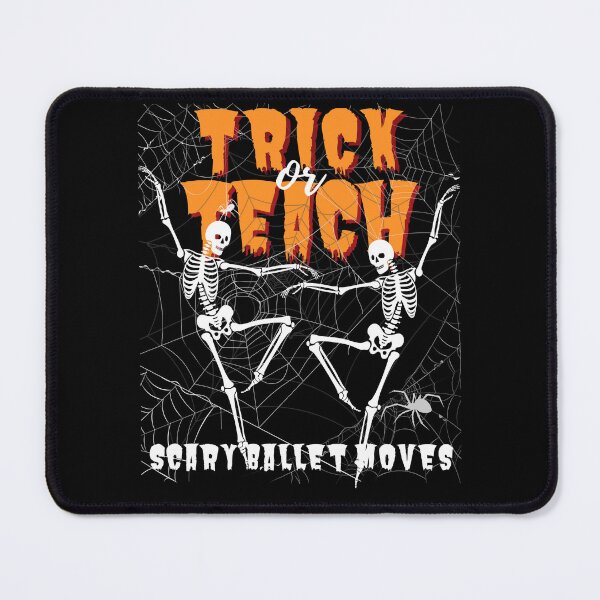 Item preview, Trick or teach ballet skeleton design designed and sold by reka88.