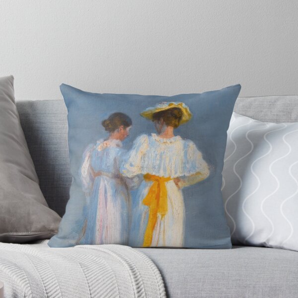 Item preview, Anna Ancher and Marie Krøyer on the beach - Krøyer designed and sold by BravuraMedia.