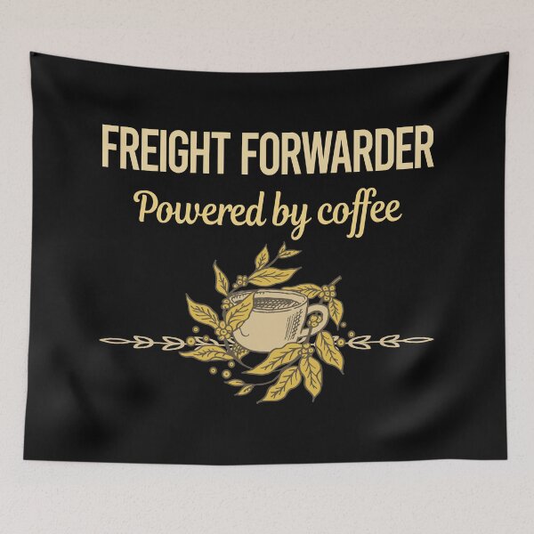 Item preview, Powered By Coffee Freight Forwarder designed and sold by trinayolkcelia.