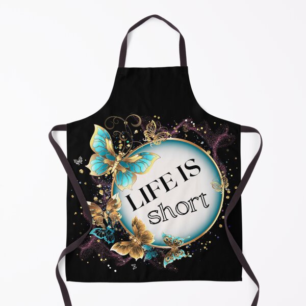 Item preview, Life is Short Quote designed and sold by CreativeMagi.