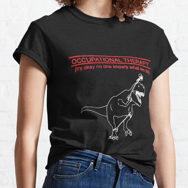 Item preview, Occupational Therapy (Black background) designed and sold by MysticalCha.