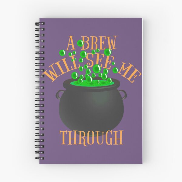 Item preview, Fun A Brew Will See Me Through, Great Drinking Design For Halloween  designed and sold by TrulyEpoque.