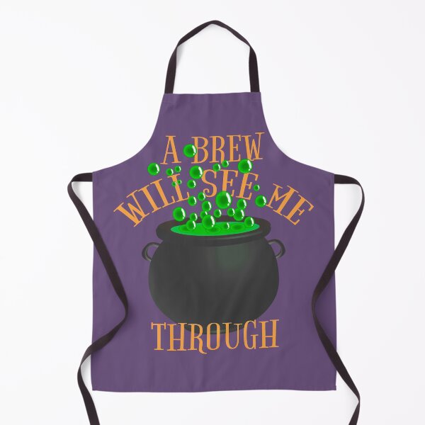 Item preview, Fun A Brew Will See Me Through, Great Drinking Design For Halloween designed and sold by TrulyEpoque.