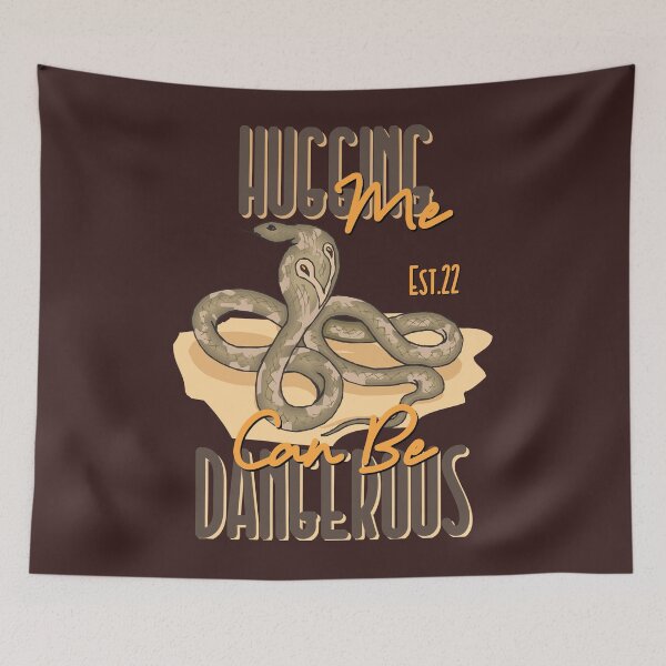 Item preview, HUGGING ME CAN BE DANGEROUS designed and sold by GAADesignz.