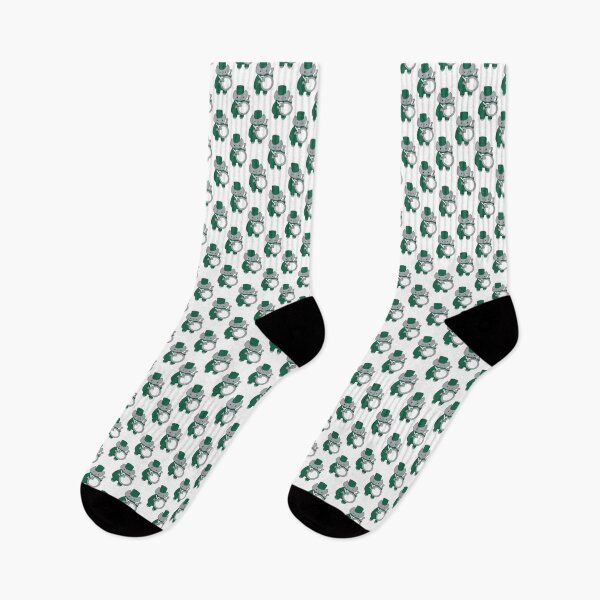 Item preview, Marching Band Drummer Cat Green White designed and sold by ValeriesGallery.