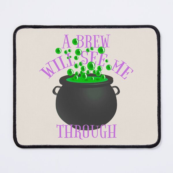 Item preview, Purple A Brew Will See Me Through, Great Drinking Design For Halloween  designed and sold by TrulyEpoque.