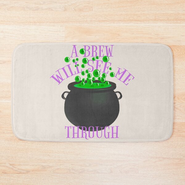 Item preview, Purple A Brew Will See Me Through, Great Drinking Design For Halloween  designed and sold by TrulyEpoque.