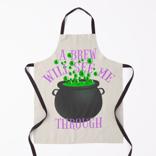 Item preview, Purple A Brew Will See Me Through, Great Drinking Design For Halloween designed and sold by TrulyEpoque.