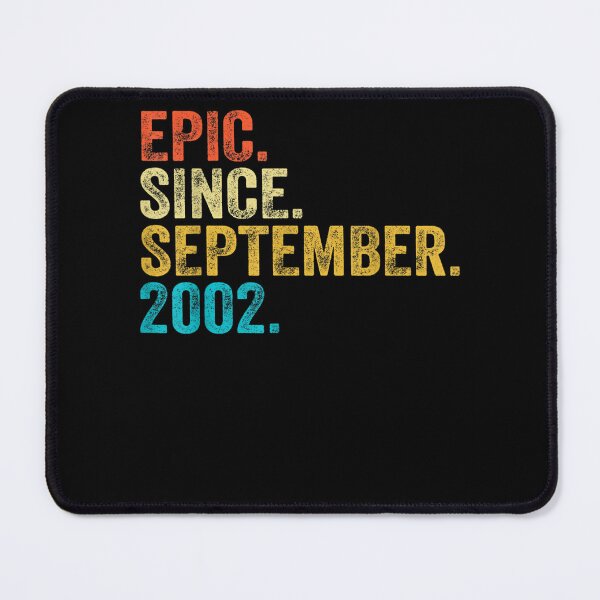 Item preview, 20 Year Old Gift Epic Since September 2002 20th Birthday Boy designed and sold by u8ritaae.