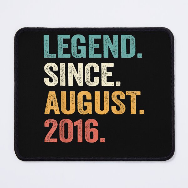 Item preview, 6th Birthday Gifts 6 Years Old Boy Legend Since August 2016  designed and sold by judyufmi.