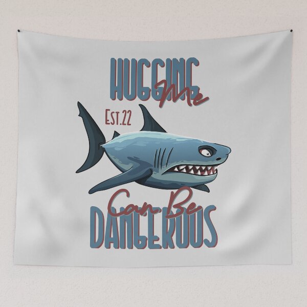 Item preview, HUGGING ME CAN BE DANGEROUS designed and sold by GAADesignz.
