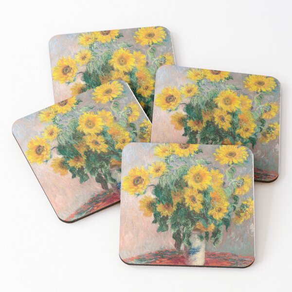 Item preview, Bouquet of Sunflowers 1881 by Claude Monet designed and sold by RaybenMedia.