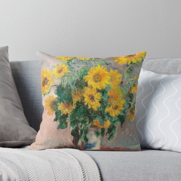 Item preview, Bouquet of Sunflowers 1881 by Claude Monet designed and sold by RaybenMedia.
