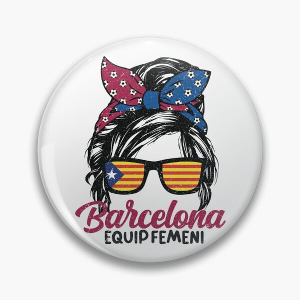 Item preview, Barcelona Femeni- Messy Bun (WOSO) designed and sold by Numero14.