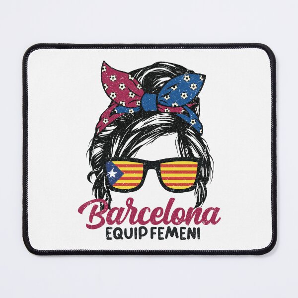 Item preview, Barcelona Femeni- Messy Bun (WOSO) designed and sold by Numero14.