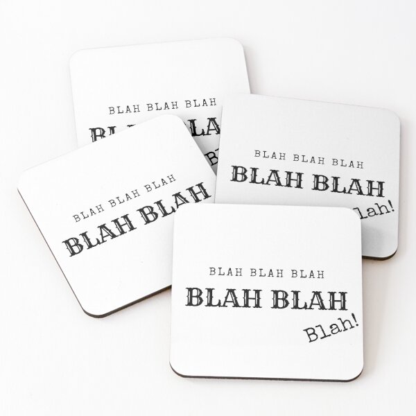 Item preview, Blah blah  designed and sold by shanesil.