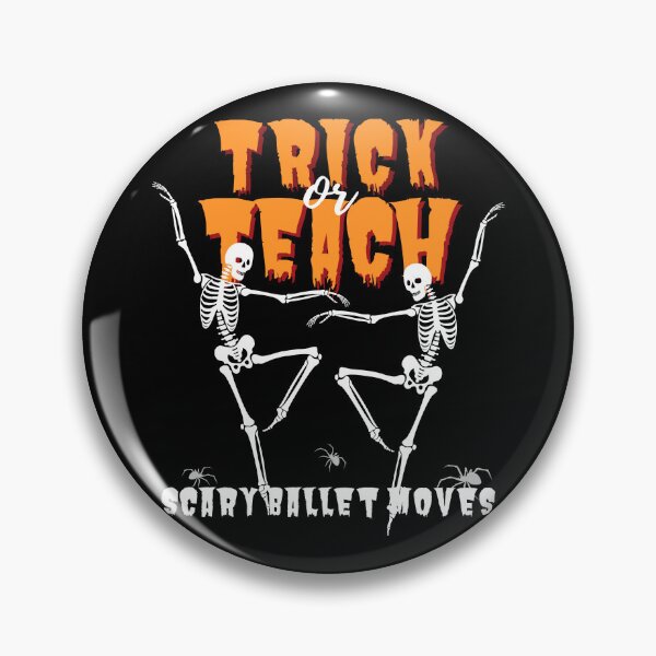 Item preview,  Trick or teach ballet skeleton design designed and sold by reka88.