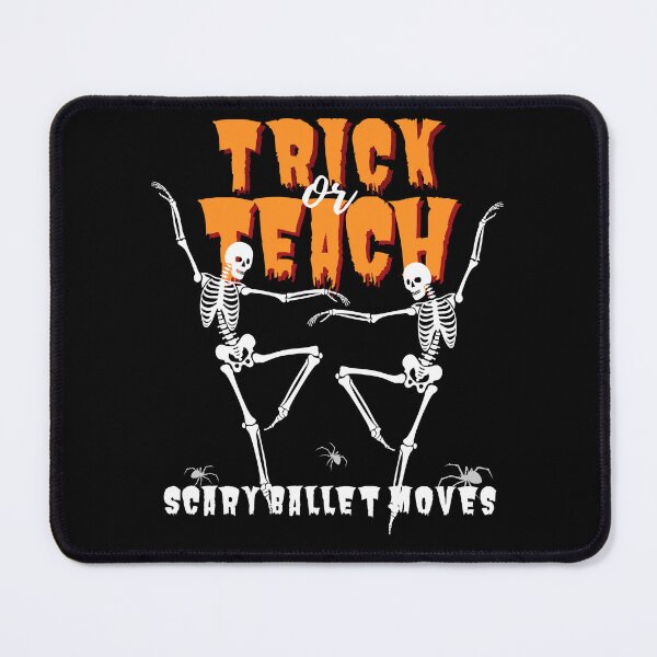 Item preview,  Trick or teach ballet skeleton design designed and sold by reka88.
