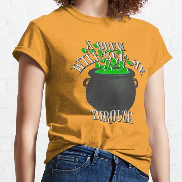 Item preview, Cool A Brew Will See Me Through, Great Drinking Design For Halloween  designed and sold by TrulyEpoque.