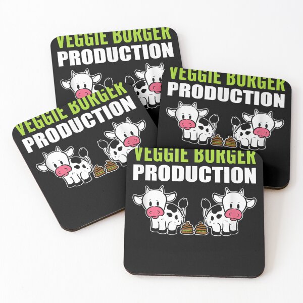 Item preview, Veggie Burger Production Vegan  designed and sold by judyufmi.