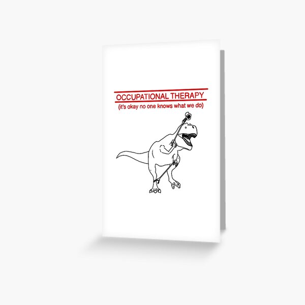 Item preview, Occupational Therapy (White background) designed and sold by MysticalCha.