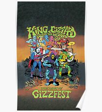King Gizzard and the Lizard Wizard Gizzfest Poster