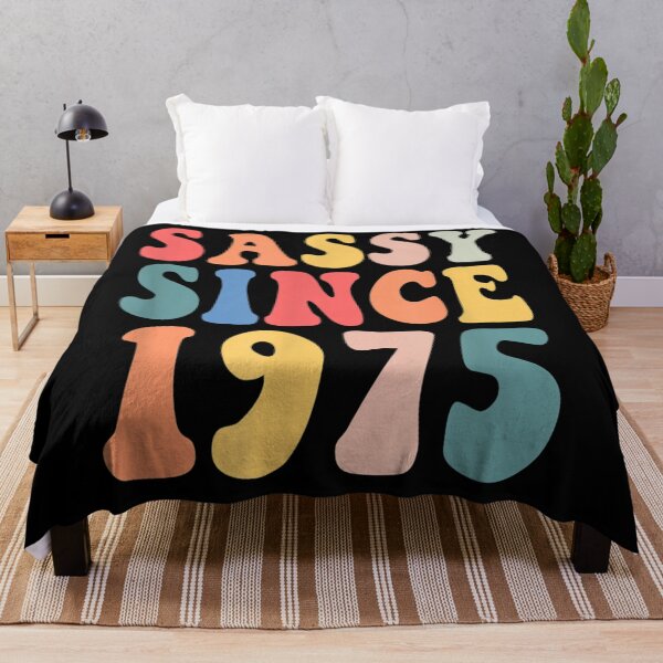 Item preview, Groovy Sassy Since 1975 Novelty 1975 Women Birthday Party designed and sold by u8ritaae.