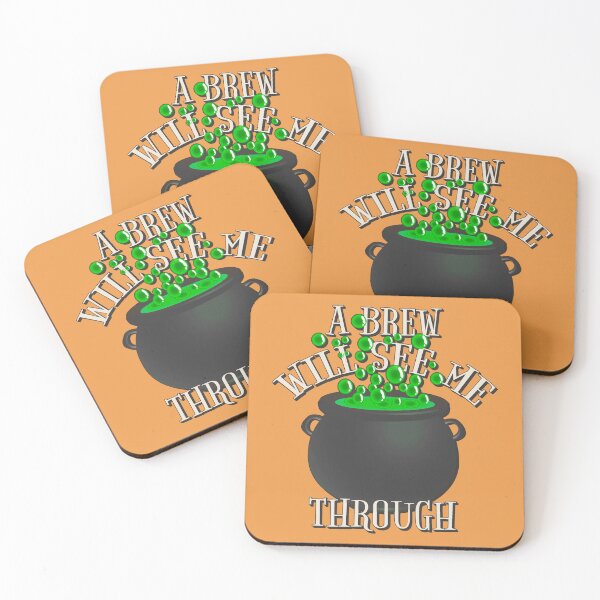 Item preview, Orange A Brew Will See Me Through, Great Drinking Design For Halloween  designed and sold by TrulyEpoque.